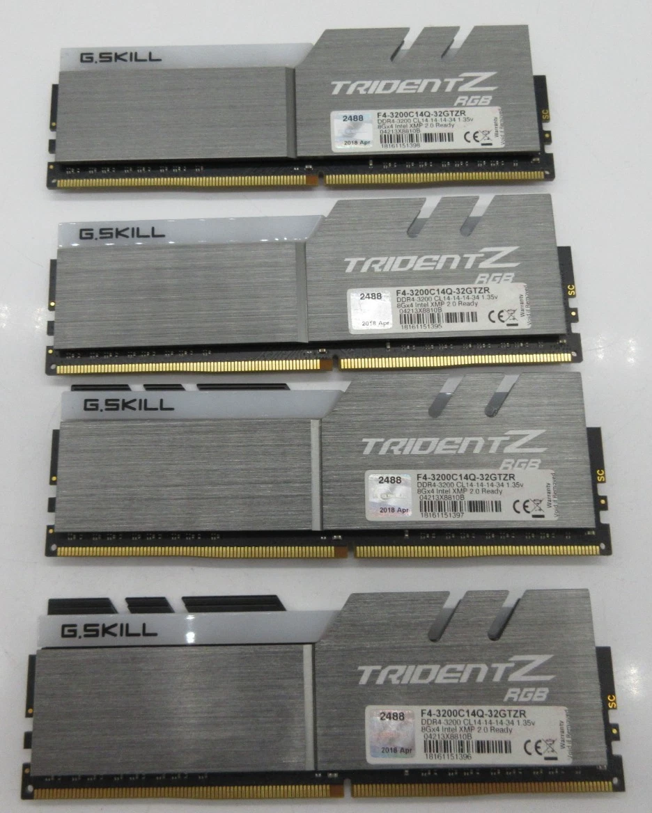メモリー G.SKILL DDR4 64GB (16GB x 4) 2133MHz メモリー G.SKILL DDR4 64GB (16GB x 4) 2133MHz G.SKILL Trident Z