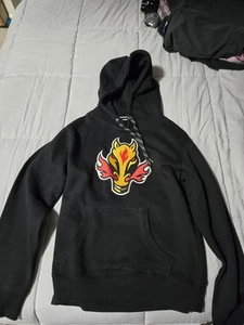 Pull à capuche homme Calgary Flames Bulletin Team Store taille S neuf avec étiquette - Photo 1/5