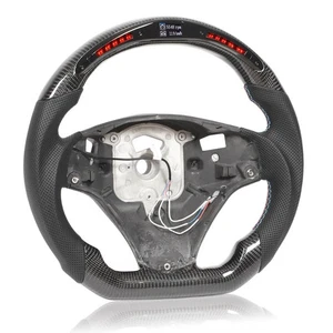 Echtes Carbon Fiber Smart LED Steering Wheel für M3 E90/E92/E93 DCT 2007-2013 - Picture 1 of 24