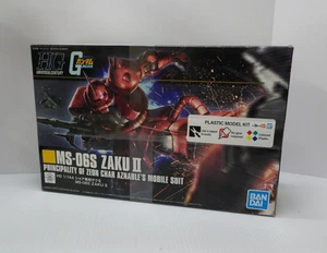 Gundam- HG 1/144 MS-06S Zaku II | PRINCIPALITY OF ZEON CHAR AZNABLES MOBILE SUIT - Picture 1 of 5