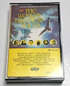 The World's Greatest Voices Cassette Tape - Picture 1 of 5