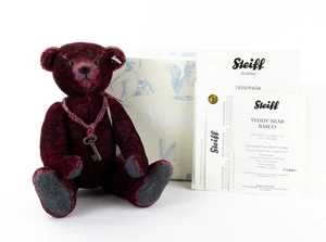 OSO DE PELUCHE STEIFF 'TEDDYBÄR BASCO' EDICIÓN LIMITADA 034343, EN CAJA Y CERTIFICADO DE AUTENTICIDAD - Imagen 1 de 3