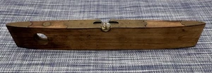 Vintage - Southington Torpedo Palisander-Messing Wasserwaage 9" - 2 Blasen - Bild 1 von 6