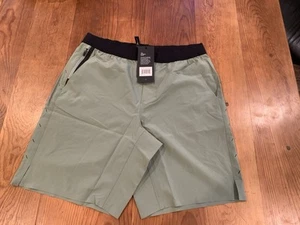 Ten Thousand Men 9 In Interval NoLiner Active Shorts Hedgegreen Large Workout - Picture 1 of 4
