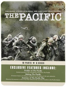 The Pacific DVD Set in Tin, 6 Discs, New and Unopened, Excellent Condition - Imagen 1 de 2