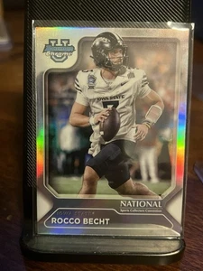 2025 Topps Bowman U The National Silver Pack #FB-7 Rocco Becht RC Iowa State - Picture 1 of 3