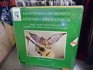 Antonio Bribiesca La Guitarra De Mexico vinyl LP Caytronics EX in Shrink - Picture 1 of 2