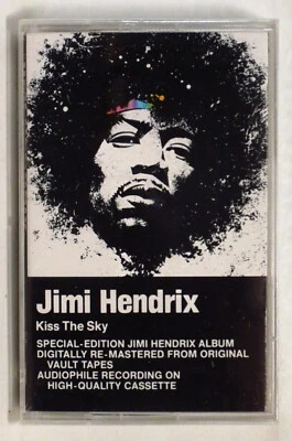 JIMI HENDRIX ‎– Kiss The Sky 1984 US cassette SEALED - Image 1 of 2