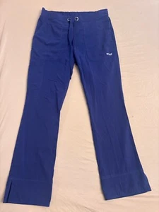 Grey's Anatomy Scrub Pants Women's Medium Blue Drawstring - Picture 1 of 14