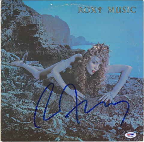 Bryan Ferry Autographed Siren Album PSA Fanatics Authentic Certified Cover