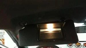 OEM Sun Visor For 370Z 2Dr Blk Left - Picture 1 of 1
