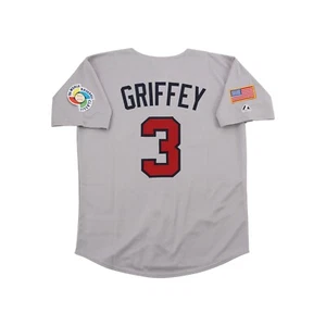 Ken Griffey Jr 2006 Team USA World Baseball Classic WBC (Home/Road) Men's Jersey - Picture 1 of 17