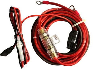 Cable de alimentación pesado con enchufe Anderson y fusible AGU 60A y cable de radio de alta resistencia de 15A - Imagen 1 de 11