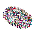  200 Pcs Rhinestone Embellishments for Sew Jewels Clothes Round