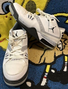 Nike Air Jordan Flight 23 White Cement/Black Shoes Sneakers Men 317820-117 11.5 - Picture 1 of 8