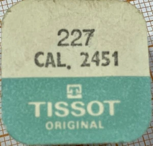 TISSOT part 227 cal 2451 Second wheel NOS - Picture 1 of 2
