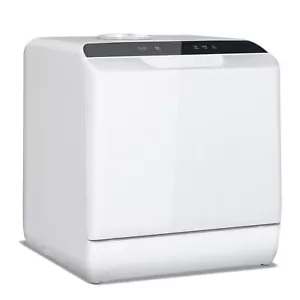 Puluomis 5L mini Spülmaschine Geschirrspüler 45cm Tischgeschirrspüler Freistehen - Bild 1 von 11