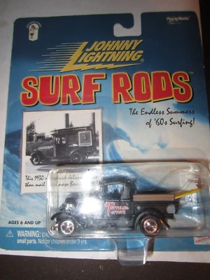 Johnny Lightning Surf Rods- TORRANCE TERRORS- FORD TRUCK- NEW ON CARD - Image 1 of 4
