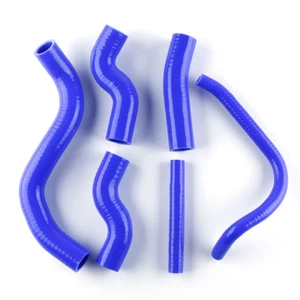 Fit For KAWASAKI Z1000 Z 1000 2007-2009 Radiator Silicone Coolant Hose Blue 3Ply - Picture 1 of 3