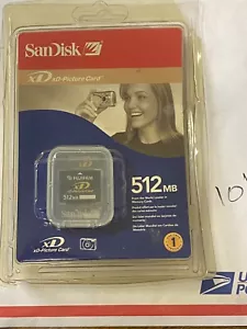 SanDisk XD Picture Card 512 MB Fujifilm - Picture 1 of 5
