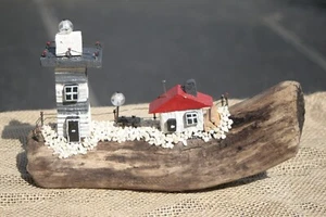 Deko Maritim , Unikat , Treibholz , Bastelarbeit , Geschenkidee - Bild 1 von 3