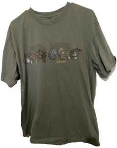 Newport Blue Men’s T Shirt XL Green Fishing The Reel Deal Fishing Core - Picture 1 of 10