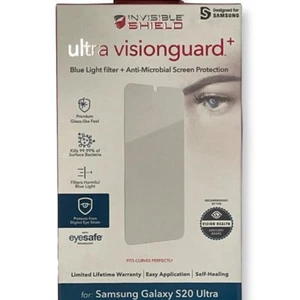 ZAGG InvisibleShield (Ultra VisionGuard+) for Samsung Galaxy S20 Ultra - Picture 1 of 2