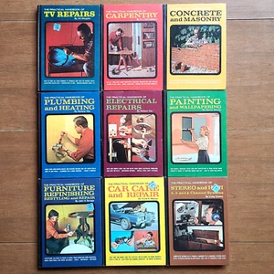 The Practical Handbook Of Carpentry Electrical Car Home Repair Hardcover Set (9) - Picture 1 of 23