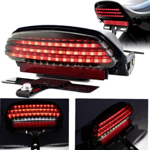 LED Red Fender Tail Brake Light for Harley Davidson Dyna Fat Bob FXDF 2006-2009 - Picture 1 of 10
