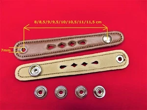 2 sztuki do uchwytów mieszkowych od 8 do 11,5cm balgremy / akordeon bellows straps.! - Zdjęcie 1 z 7
