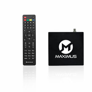 Maximus 5.0 - TV 4K Receiver W-Lan Box mit HDMI und Fernbedienung