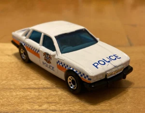 Vintage 1991 Matchbox Jaguar XJ6 Police Rare Original Old Car European Free Ship - Bild 1 von 7