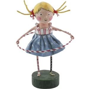 Lori Mitchell Twist & Shout Hula Hoop Figurine Folk Art Figure #11077 - Picture 1 of 1