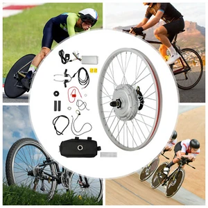Electric Bike Hub Kit E-bicycle Front Wheel Brushless Motor Conversion Kit 36V - Picture 1 of 17