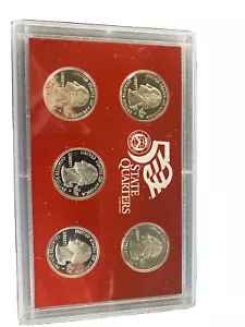2003 S Proof State Quarter Set 90% Silver No Box or COA 5 Coins US Mint - Picture 1 of 3