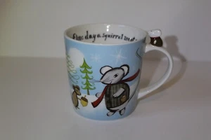 Starbucks 2010 Huxley Mouse Squirrel New Bone China 8 oz Ceramic Coffee Mug - Picture 1 of 12