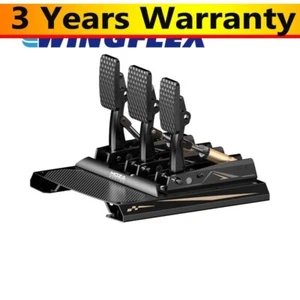 MOZA RACING CRP2 Load Cell Pedals Sim Racing Pedals Boast 200KG Load Cell Sensor - Picture 1 of 4