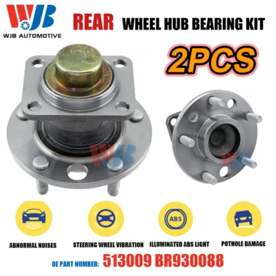 2PCS Rear Wheel Bearing Hub for 80-85 Buick Riviera/Eldorado Seville/Toronado Foto 1 de 4