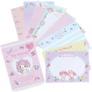 Sanrio 016951 My Melody 8 Sheets Design Memo Free Standard Shipping - Picture 1 of 12