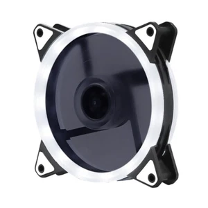 RGB Computer Chassis Cooling Fan4Pin 3Pin 12cm Cooler Radiator for Desktop PC - Afbeelding 1 van 9