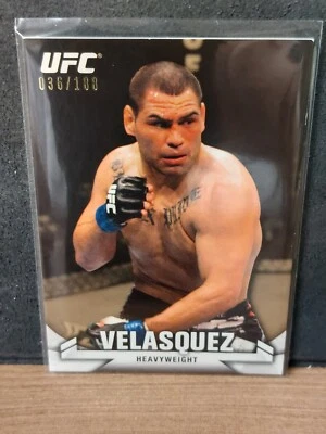 Cain Velasquez #97 2013 Topps UFC Knockout Gold #036/188 - Image 1 of 2