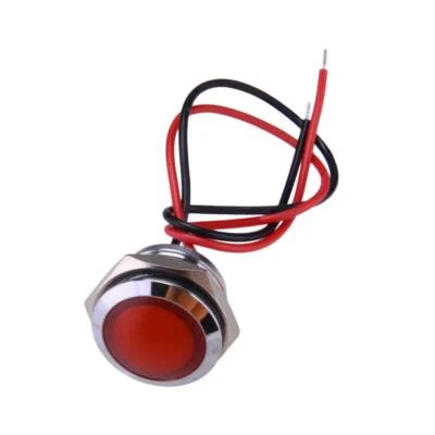 Красный светодиодный индикатор пилот лампа подходит для Yamaha TY250 DT1 CT2 DT3 CT1 новый - Изображение 1 из 3