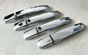Outside Door Handle Cover For Nissan Altima Sentra Qashqai 2007-2013 Chrome Trim - Picture 1 of 5