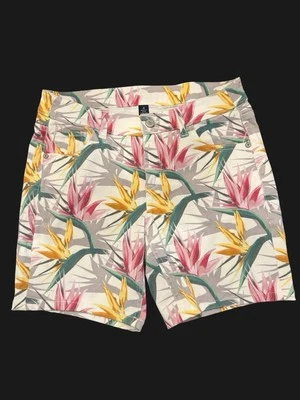 Bermuda feminina Tommy Bahama colorida estampa floral - Imagem 1 de 4