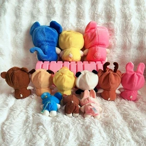 Vintage Sanrio Hello Kitty Transformation Mascot doll & plsuh 12 pieces mint - Picture 1 of 16