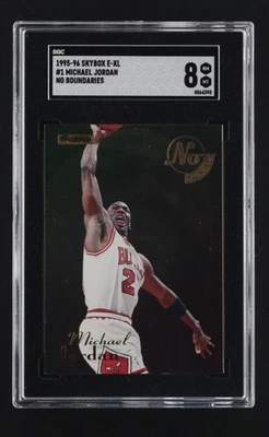 Skybox Michael Jordan 1995 No Boundaries E-XL #1 SGC 8 Foto 1 de 2