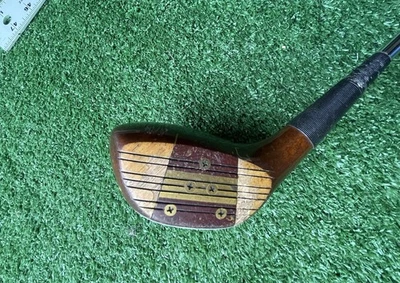 Auld 高尔夫 Persimmon 球杆 右握 普通硬度 钢制 — 第 1/4 张图片