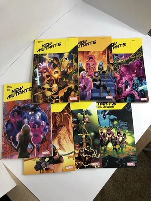 Lote de libros de bolsillo comerciales de la era Krakoa NUEVOS MUTANTES Foto 1 de 4