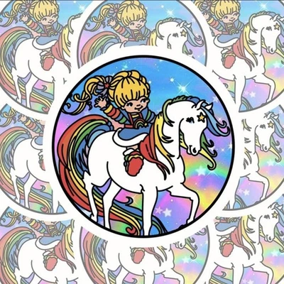 Rainbow Brite Vinyl Sticker