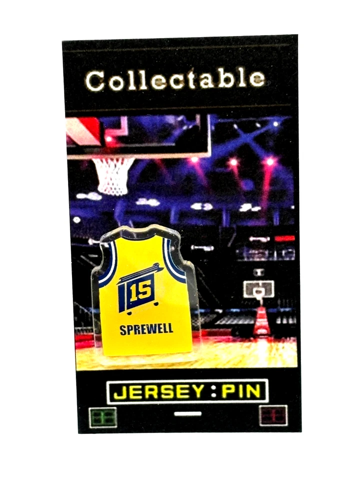 Golden State Warriors Latrell Sprewell Jersey Solapa Pin-Clásico DUBS Coleccionable Foto 1 de 1